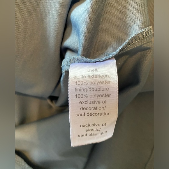 Women’s Maurices Off the Shoulder Smocked Blue Boho Knit Western Dress Medium - Picture 7 of 10